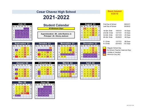 Instructional Calendar / Instructional School Calendar